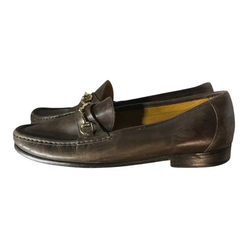 Cole Haan Mens Shoes Size 10.5 M Brown Leather Made in India